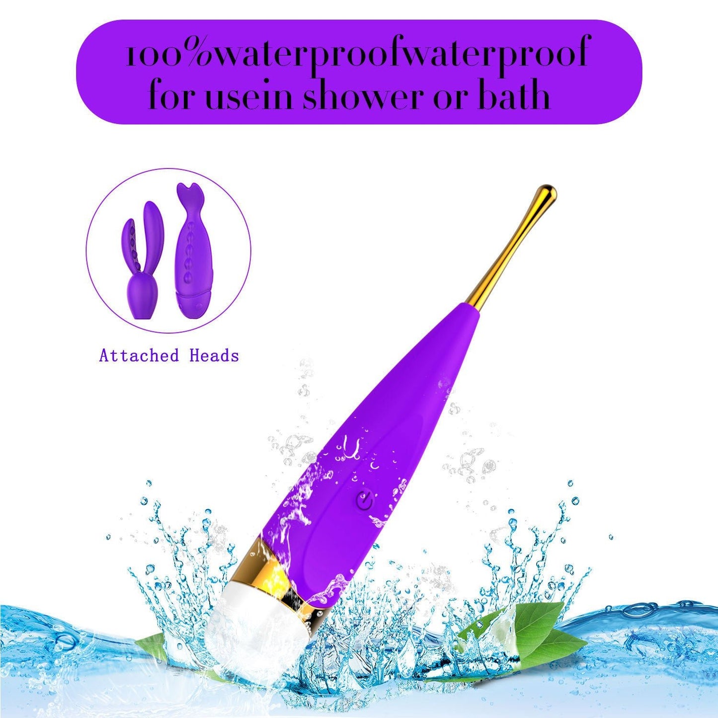 Vibromasseur Rechargeable Sexy pour Femmes - Stimulation Clitoridienne et G - Spot - Allomarc.com